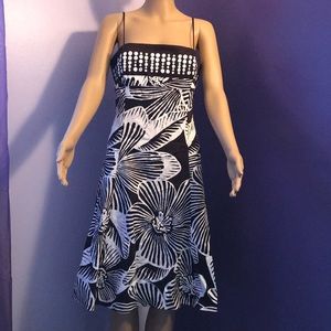 ❌SOLD❌🆕Jones Wear Dress Brown/White